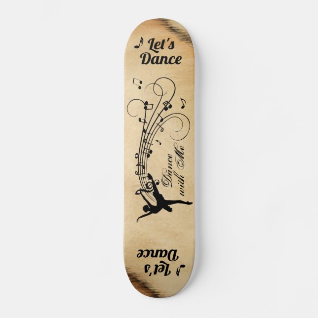 Skateboard Dansons La Musique Suit Ballerina (Recto)