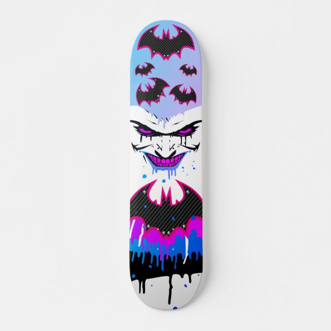 skateboard de conception joker (Devant)