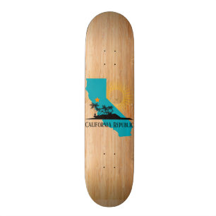 Skateboard de la plage de California Republic
