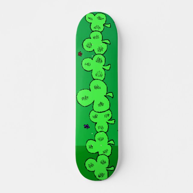 Skateboard de la Saint Patrick (Devant)