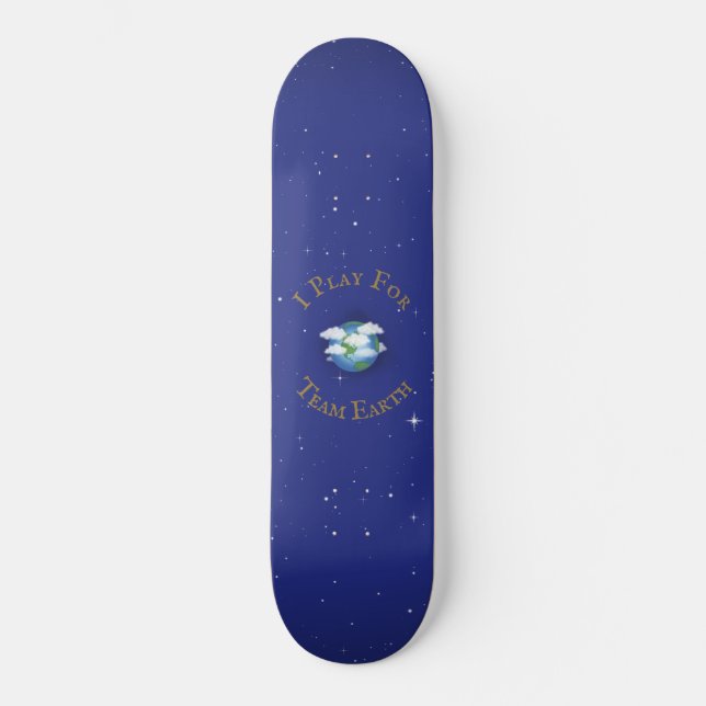 Skateboard de l'environnement politique "I Olay For Team Eart (Recto)