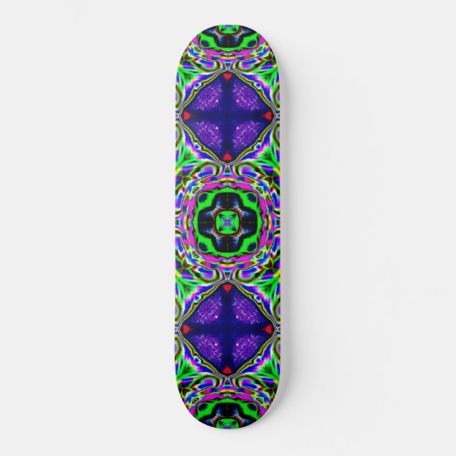 skateboard de rêve pourpre (Recto)