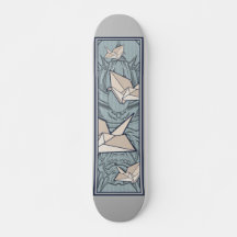 Skateboard de Samurai Japon Origami