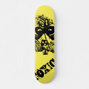 Skateboard Déchets toxiques Conception du tablier