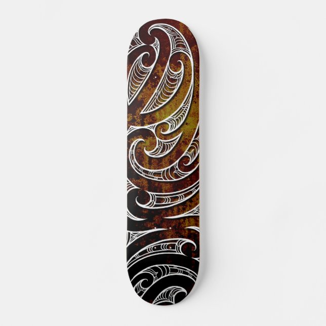 Skateboard Deck de style Moko (Recto)