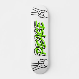 Skateboard Deck Peace Friede