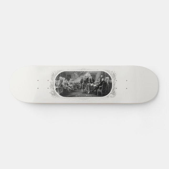 Skateboard Déclaration d'indépendance : Projet de loi de 2 $, (Horz)