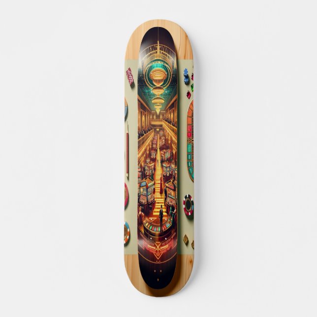 Skateboard "Deco Casino Spectacle Deco" (Devant)