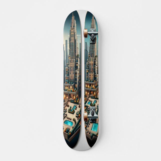 Skateboard "Deco Urban Heights Deco" (Devant)