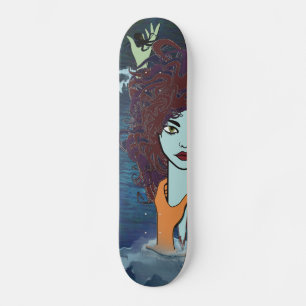 Skateboard Déesse surréelle de la mer des Octopus