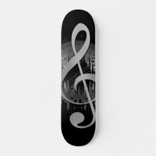 Skateboard Délicat Tune - Argent