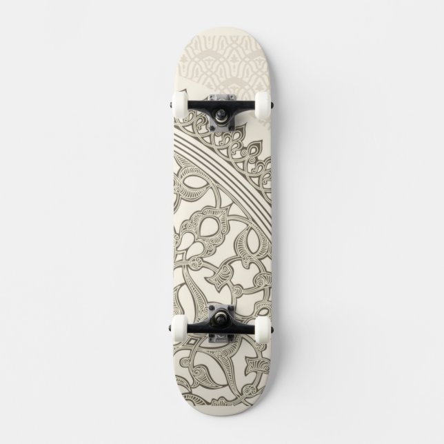 Skateboard Dentelle Arabe de style (Recto)