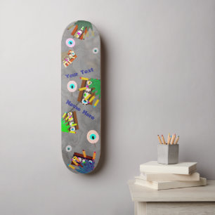 Skateboard Dents Sucrées des Zombies