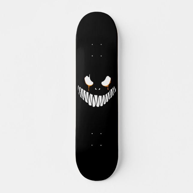 Skateboard déplaisant visage (Devant)