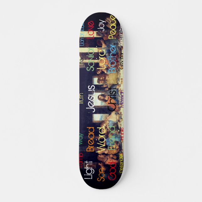 Skateboard Dernière soupe de Jésus (Devant)