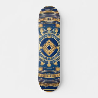 Skateboard Design Aztec