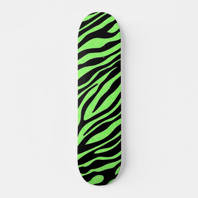 Skateboard Design d'impression Zebra unique (Devant)