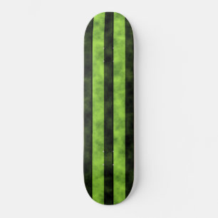 Skateboard Design en bande verte et noire