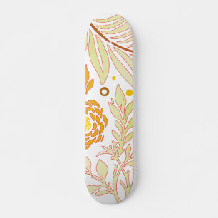 Skateboard Design floral 19
