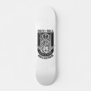 Skateboard Design Guitar Rock