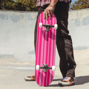 Skateboard Design Motif léger et rose chaud