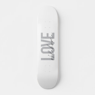 Skateboard Design urbain, moderne, simple, cool Love Oklahoma