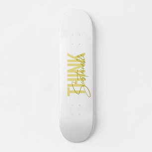Skateboard Design urbain simple et moderne cool Pensez durabl