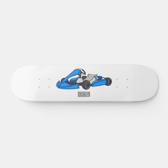 Skateboard dessin animé de Kart racing (Horz)