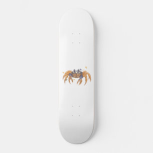 Skateboard Dessin de crabe mou