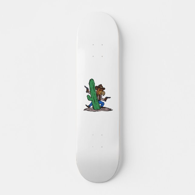 Skateboard Dessin de Villain Hawk | choisir la couleur de l'a (Devant)