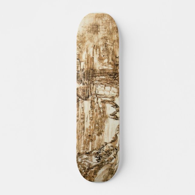 Skateboard Dessins par Leonardo da Vinci (Devant)