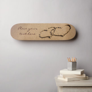 Skateboard Deux Hearts