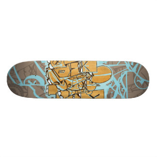 Skateboard Dezeinswell "club d'effroi "