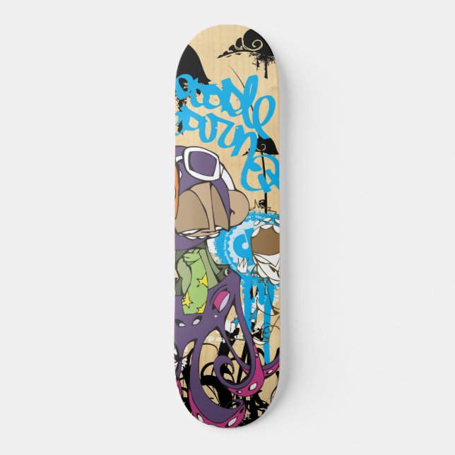 Skateboard Dezeinswell "Entourage Partie 4" (Recto)