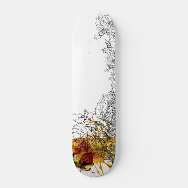 Skateboard Dezeinswell "liberté " (Recto)
