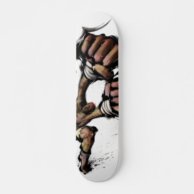 Skateboard Dhalsim Long Punch (Devant)