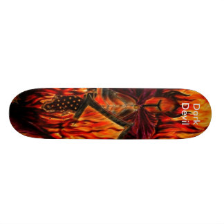 Skateboard Diable foncé