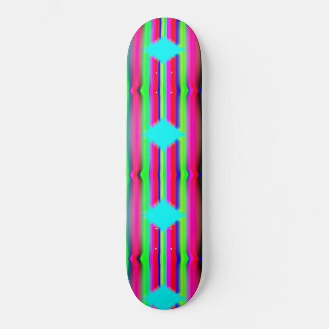 Skateboard Diamant bleu (Recto)