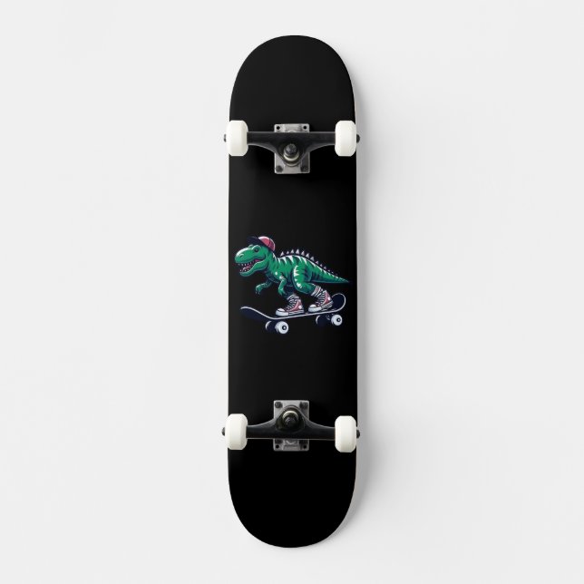 Skateboard Dinosaure  (Recto)