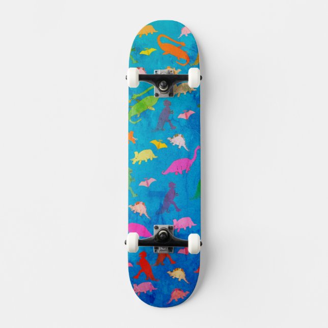 Skateboard Dinosaures (Recto)