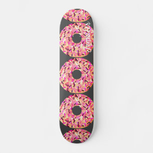 Skateboard Donut rose asperge les filles Personnalisé