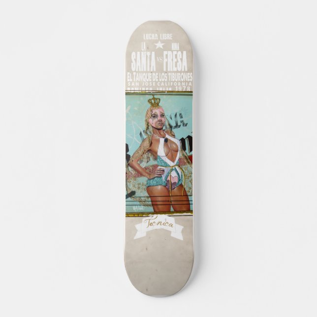 Skateboard Dos de Tres Caidas (Devant)