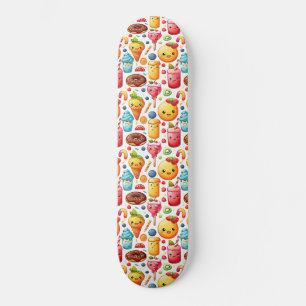 Skateboard Douceurs gaies et amusantes