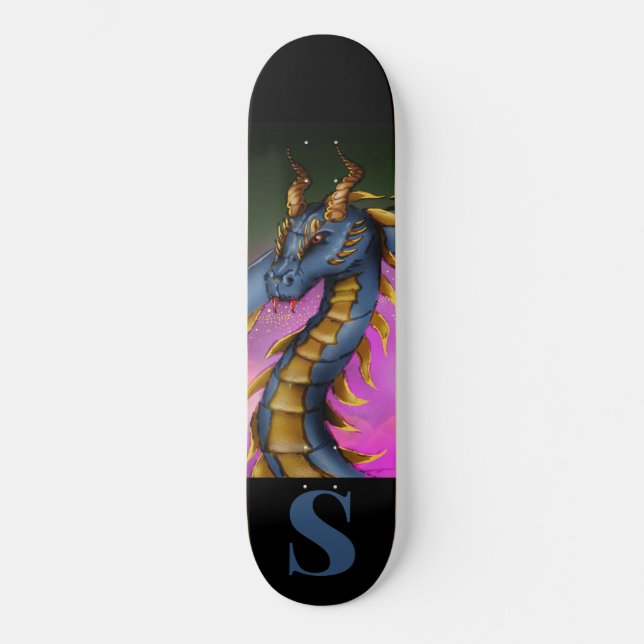 Skateboard Dragon (Recto)