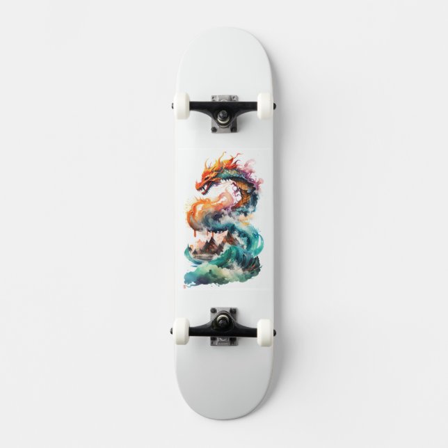 Skateboard Dragon (Recto)