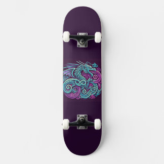 Skateboard Dragon celtique