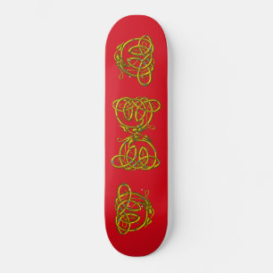 SKATEBOARD DRAGON LOVE