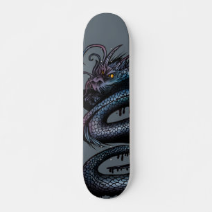Skateboard Dragon Swirl