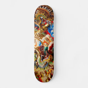 Skateboard dragon tempeboard