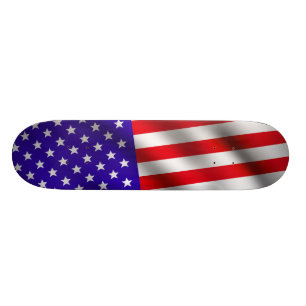 Skateboard Drapeau 3 des Etats-Unis